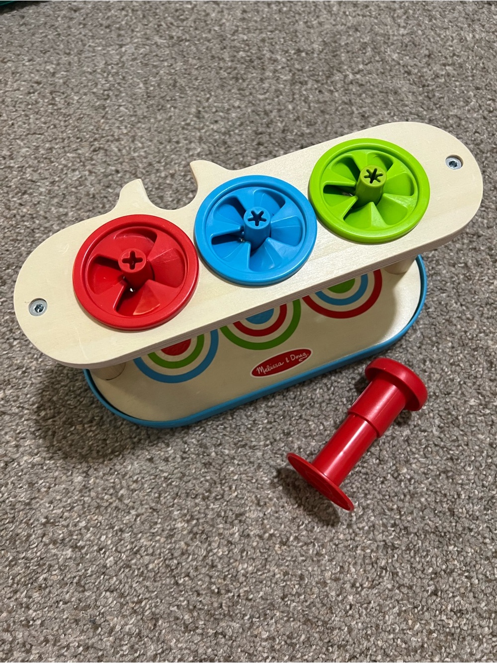 Melissa and Doug Spinning Tops Toy